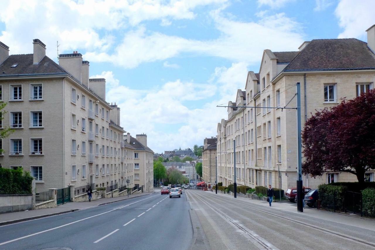 Studio Confort, En Face Du Campus 1 Et Du Tramway Caen Exterior foto